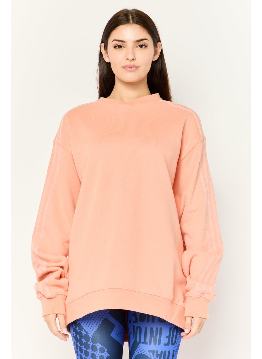 Adidas x Ivy Park Women Sportswear Fit Outdoor Sweatshirt, Peach