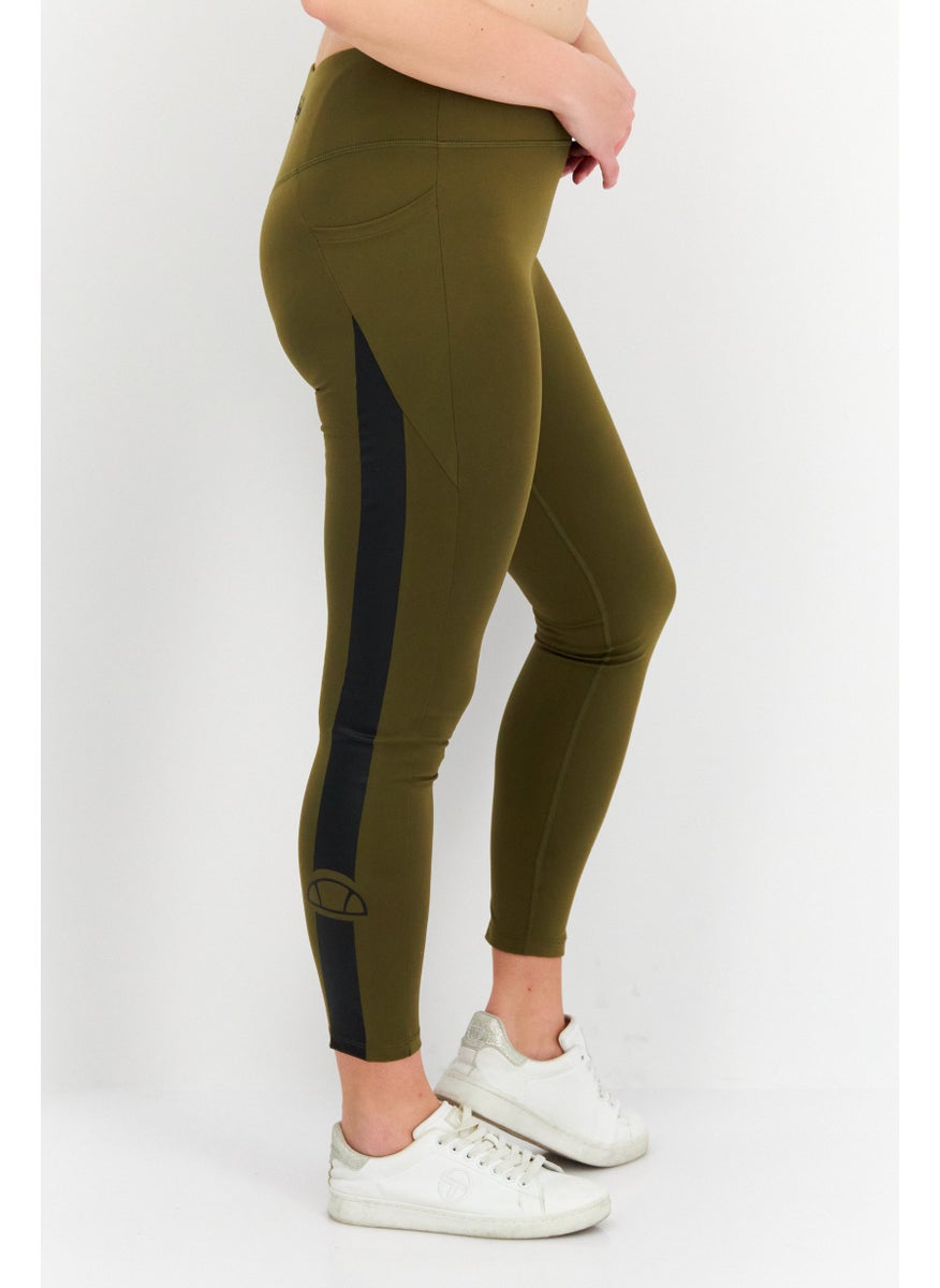 Women Sportswear Fit Training Legging, Olive