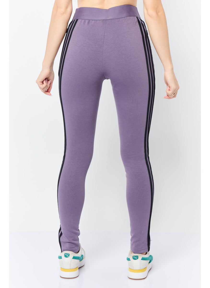 Women Sportswear Fit Drawstring  Training Track Pants, Purple