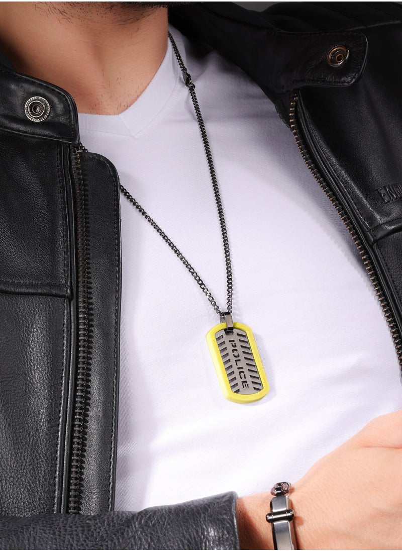 Tag Detail Long Necklace