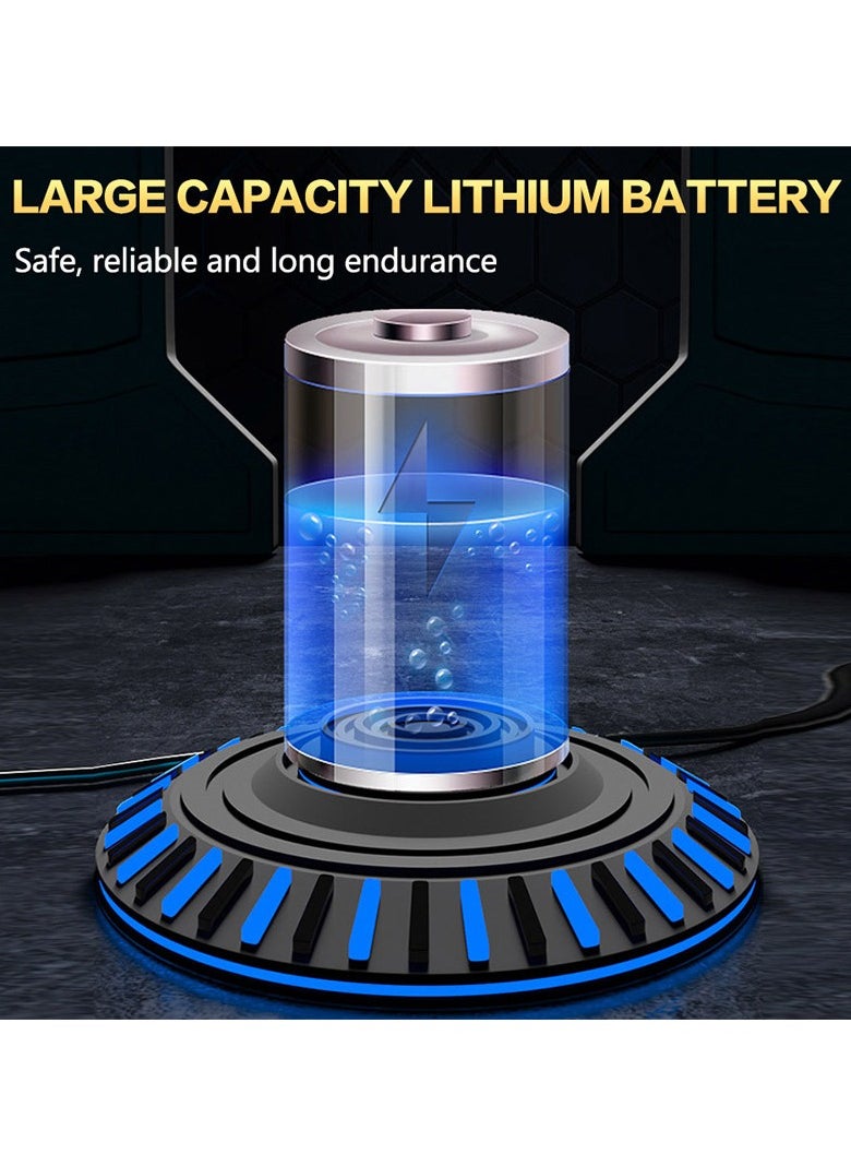 Ultra Bright 100K Lumens Long-Lasting Flashlight – Charge-Easy Outdoor Emergency Light with 3 Modes (High/Low/Strobe), Intelligent Battery Display, SYSTEM SLIDER FOCUS, Type-C, Ergonomic ABS, 1.5m Drop & Life Water Resistant, 5-10h Runtime, 1-2h Charging