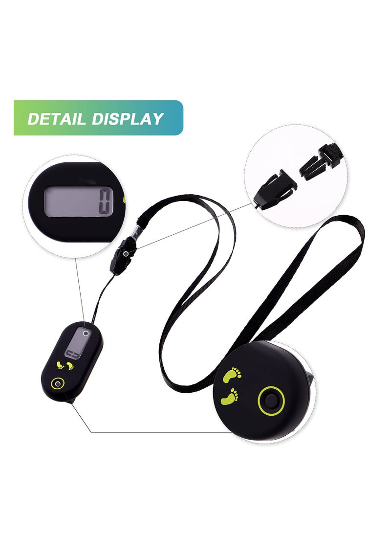 , Pedometer for Walking, Accurate Electronic Pedometer, 3D Fitness Pedometer with Display for Man Woman Kids Seniors
