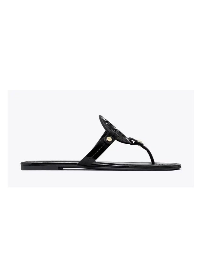 Miller patent sandal