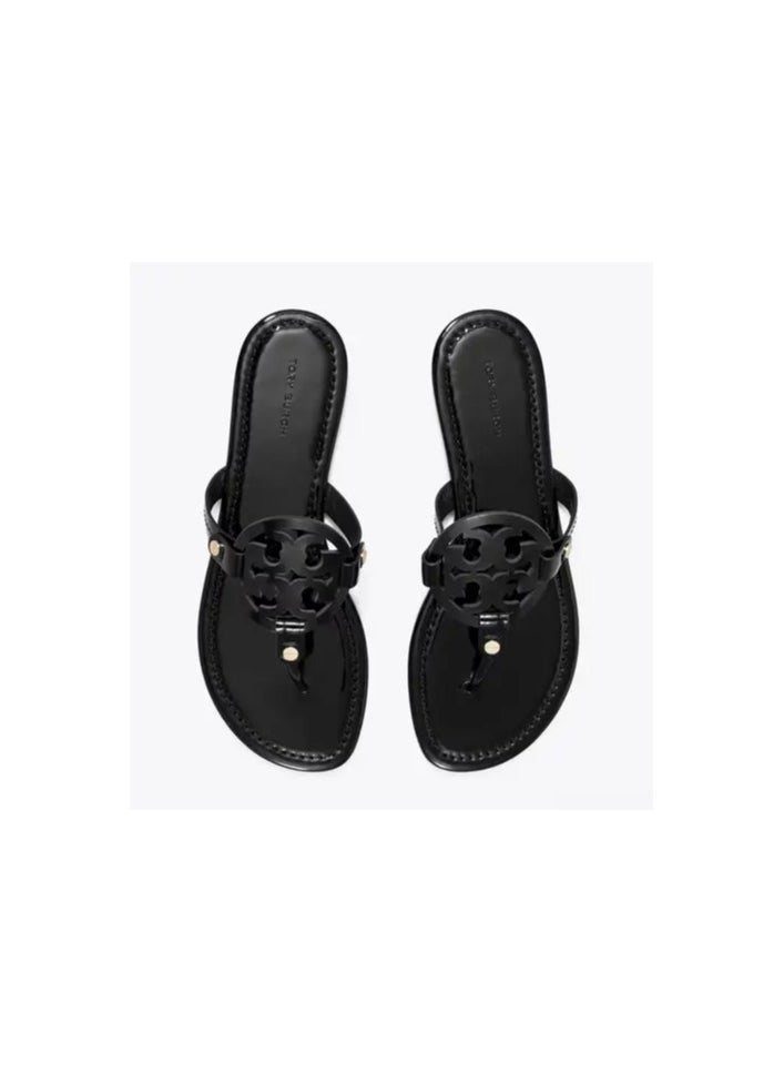Miller patent sandal