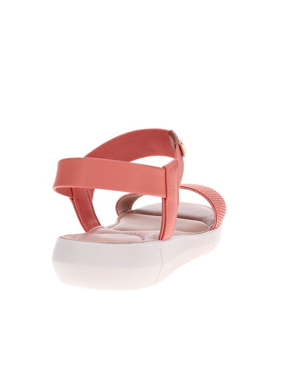 Modare Ladies Sandals With Back Strap Pink | Made In Brazil