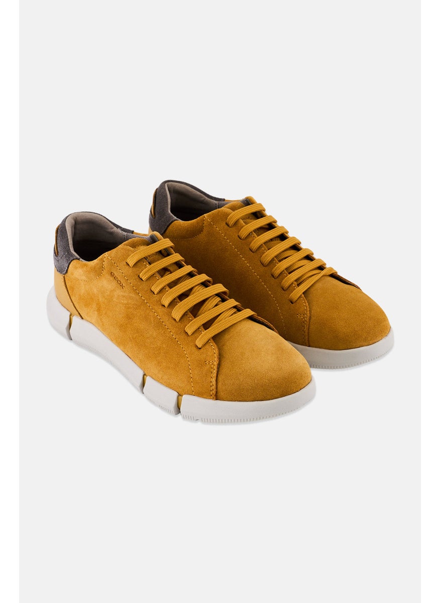Men U Adacter A Lace Up Casual Shoes, Mustard