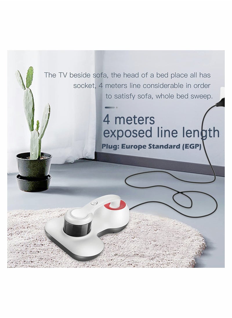 Bed Vacuum Cleaner UV Mattress Vacuum Cleaner, Handheld Deep Mattress Cleaner Suitable for Bedding, Sofa, Other Fabric Surfaces