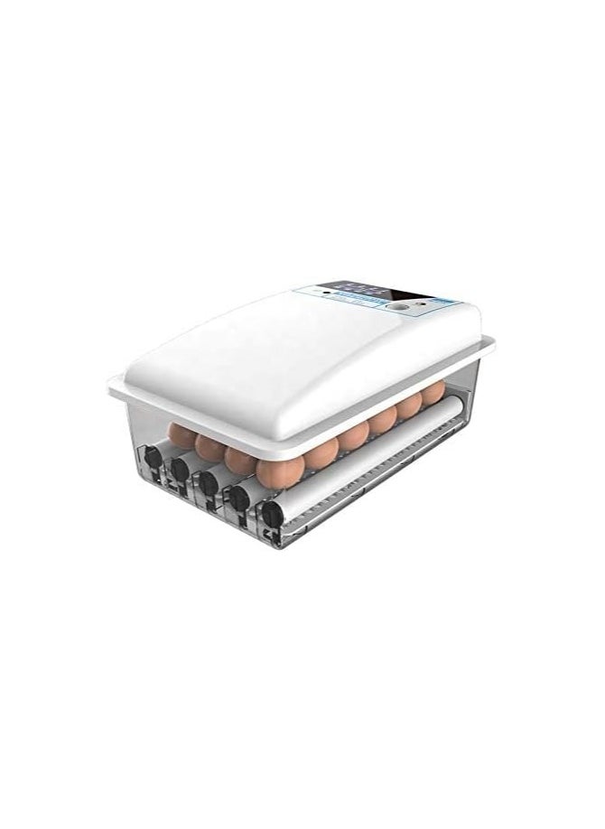 24 Egg Dual Power Digital Mini Automatic Eggs Incubator with Turner
