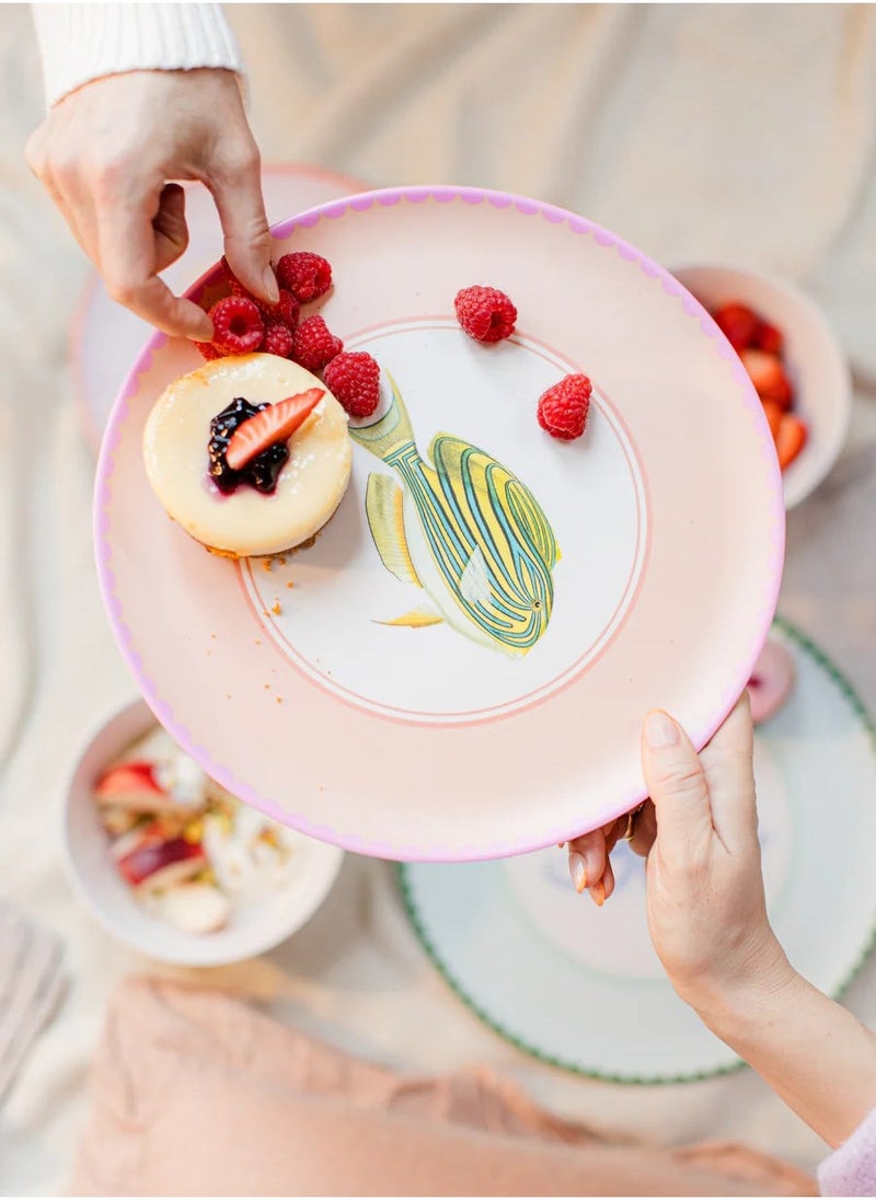 Animal Melamine Dinner Plates (Set of 4)