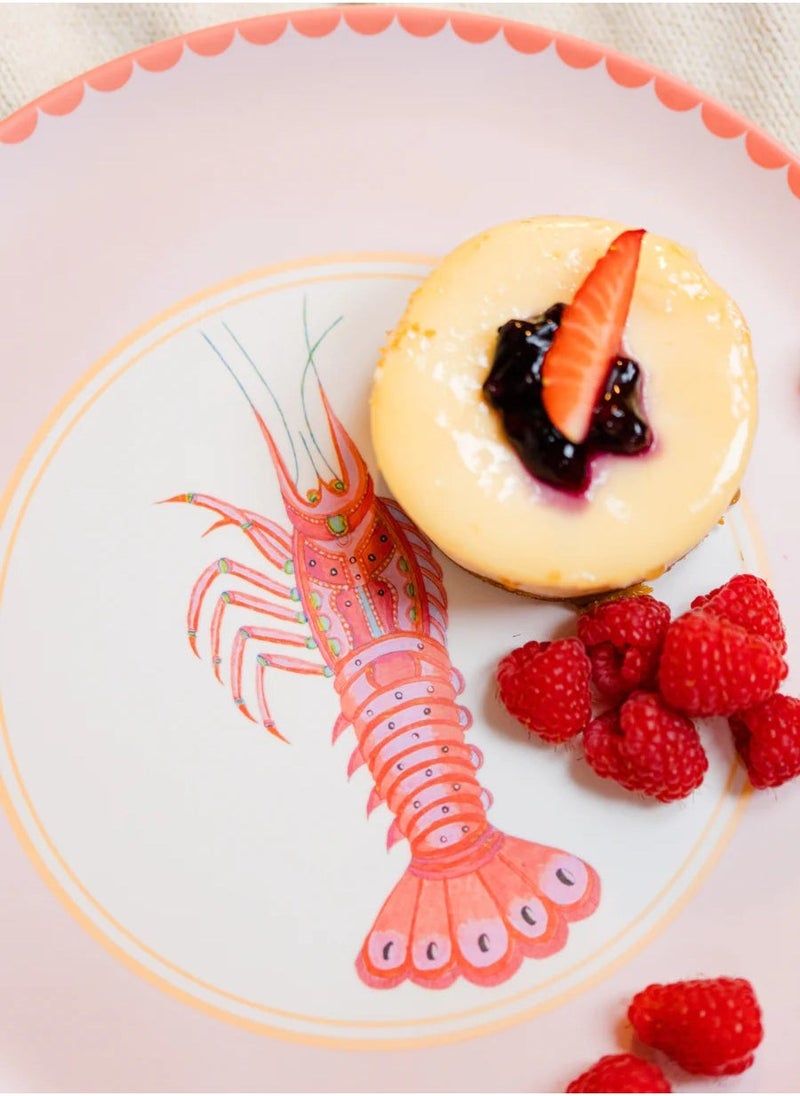 Animal Melamine Side Plates (Set of 4)