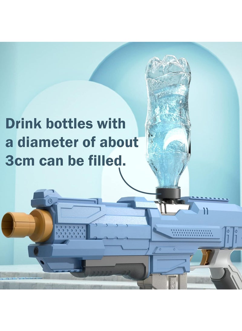 Electric Water Guns for Adults Kids,Long Distance Automatic Squirt Gun Up to 32 FT Range with Magnifying Lens,Summer Outdoor Beach and Pool Party Toy