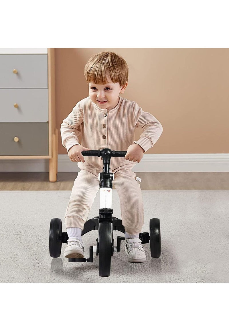Kids Tricycle with 3 Wheels for Toddlers, Stable 3-Tyre Configuration for Safe Riding, White, Perfect Ride-On Toy for 1-4 Years, Ideal First Trike for Boys & Girls, Indoor & Outdoor Use, Easy Assembly