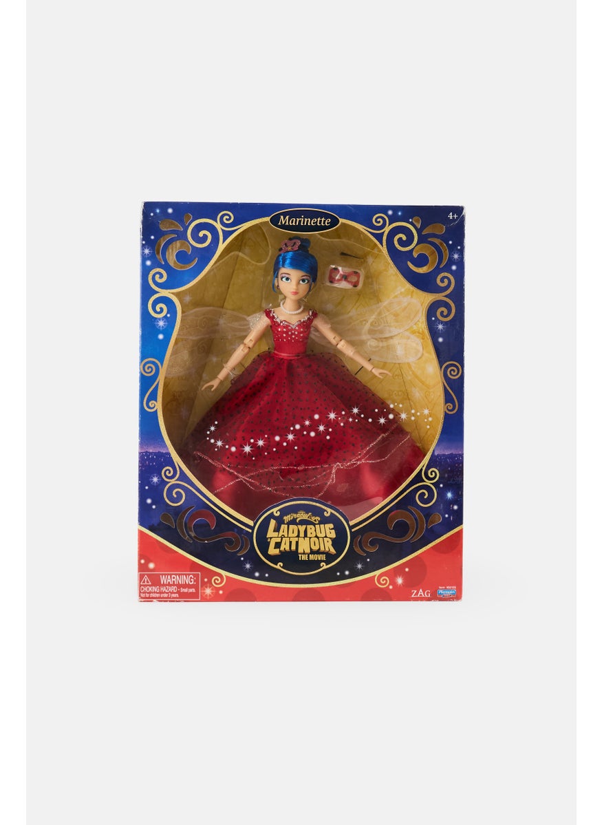 Ladybug and Cat Noir Movie 10,5 inch Marinette Collector Fashion Doll, Red