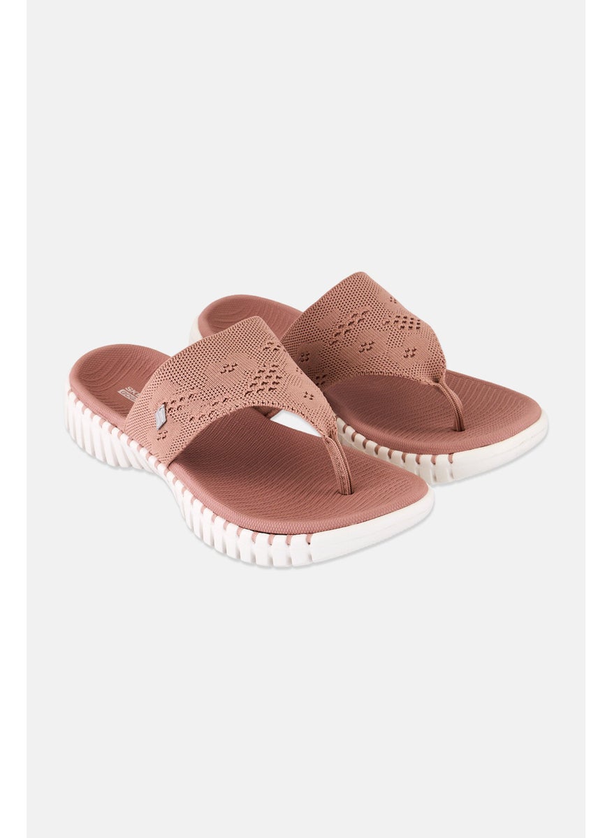 Women Go Walk Smart Slip On Sandals, Dusty Rose