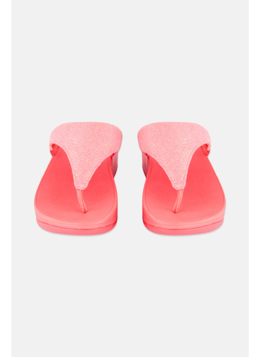Women Slip On Sandal, Rosy Coral