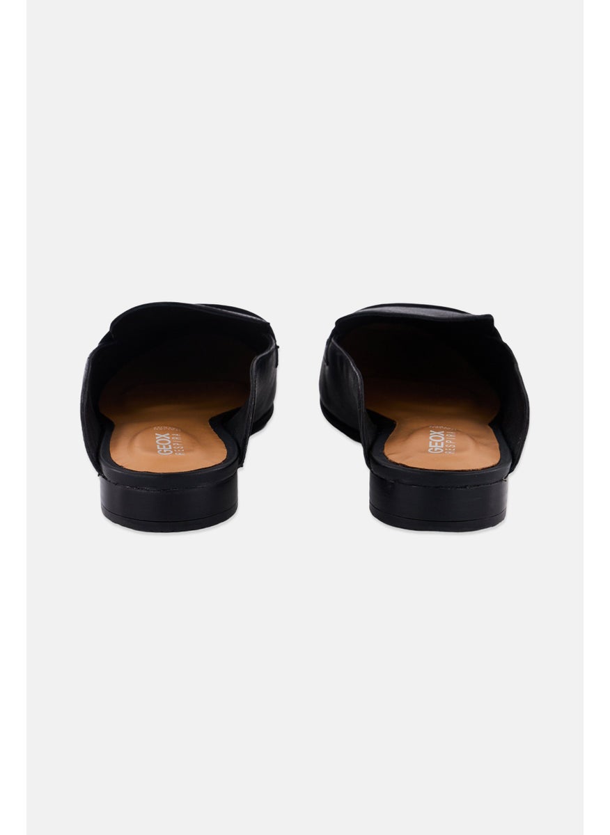 Women Slip On Mules, Black