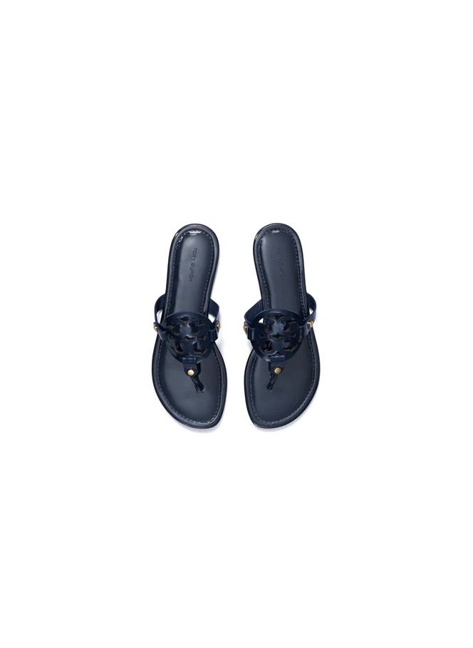 Miller patent sandal