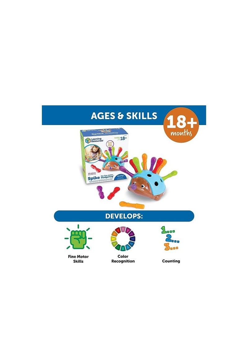 ORiTi Spike The Fine Motor Hedgehog  oddler Learning Toys, Fine Motor and Sensory Toys, Educational Toys for Toddlers,