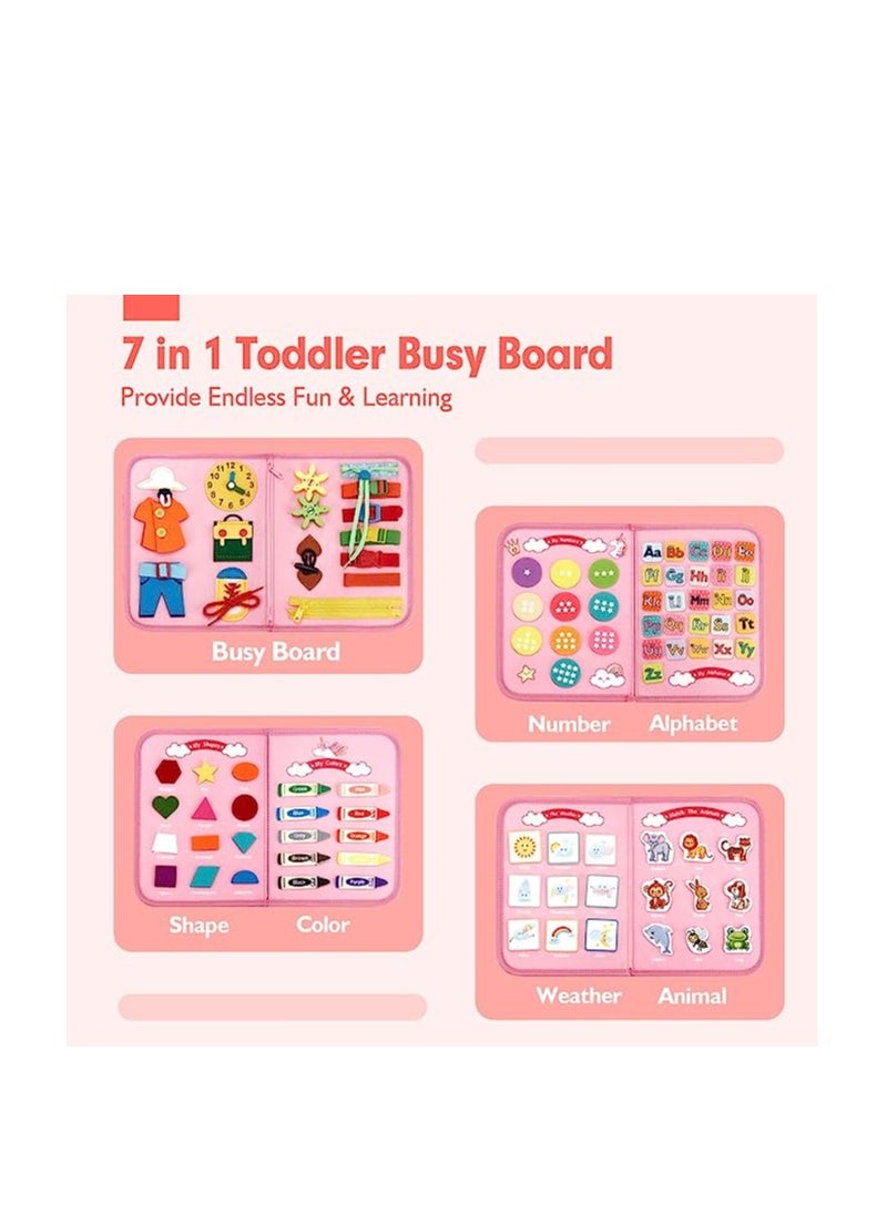 ORiTi Busy Board for Toddlers Boys Girls Montessori Toys