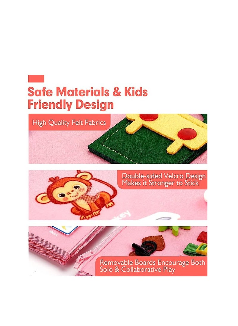 ORiTi Busy Board for Toddlers Boys Girls Montessori Toys