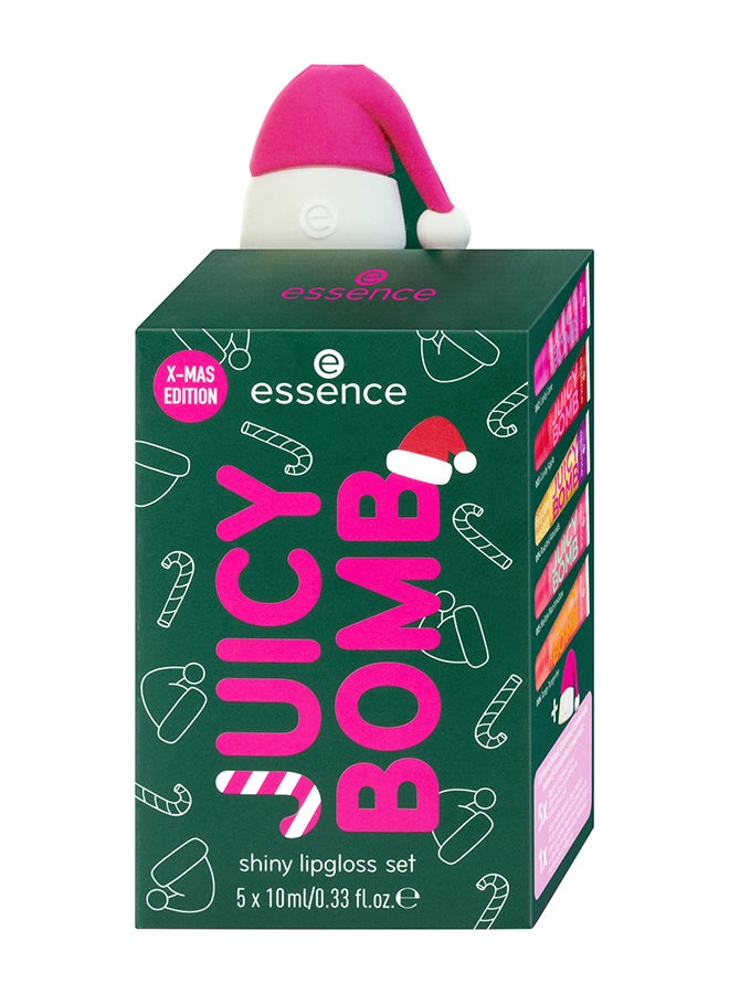 Juicy Bomb Xmas Edition Shiny Lipgloss Set 01 1