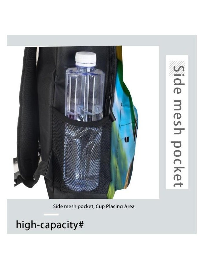 Universal cartoon new three-piece schoolbag - 132