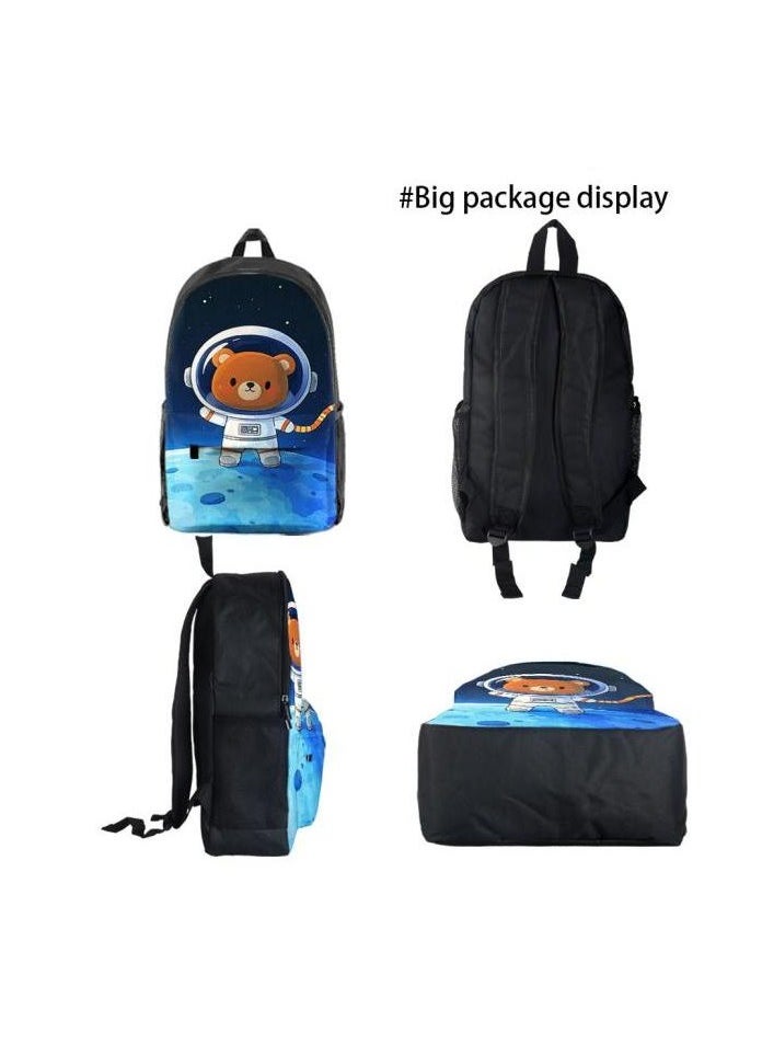 Universal cartoon new three-piece schoolbag - 1432