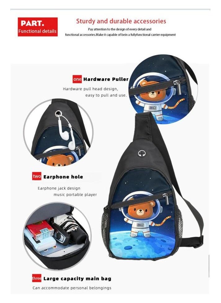 Universal cartoon new three-piece schoolbag - 1432