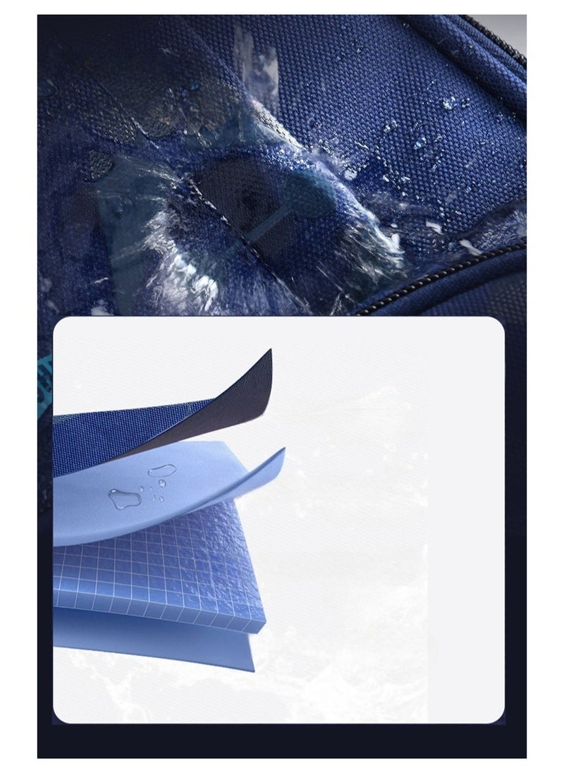 Primary School Students' Leisure Schoolbag, Lightweight, Waterproof, Large-capacity, Boys and Girls Backpack 28*41*16CM