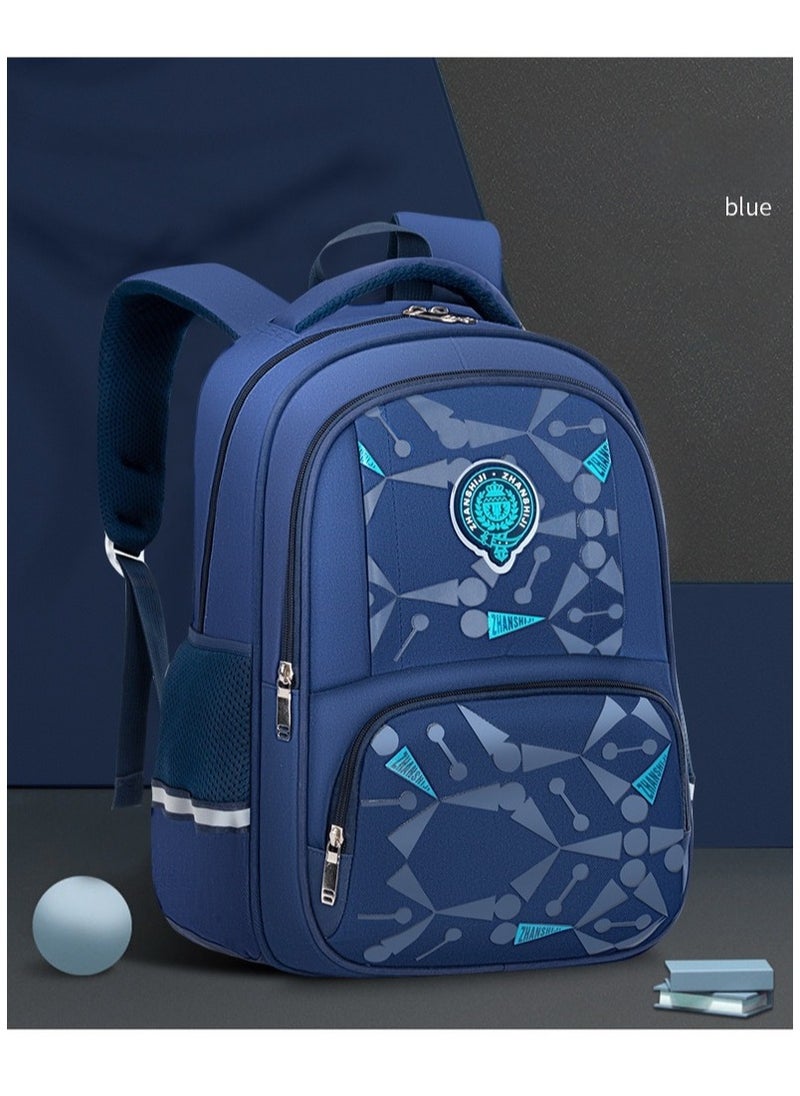 Middle School Students' Leisure Schoolbag, Lightweight, Waterproof, Large-capacity, Boys and Girls Backpack 30*45*17CM
