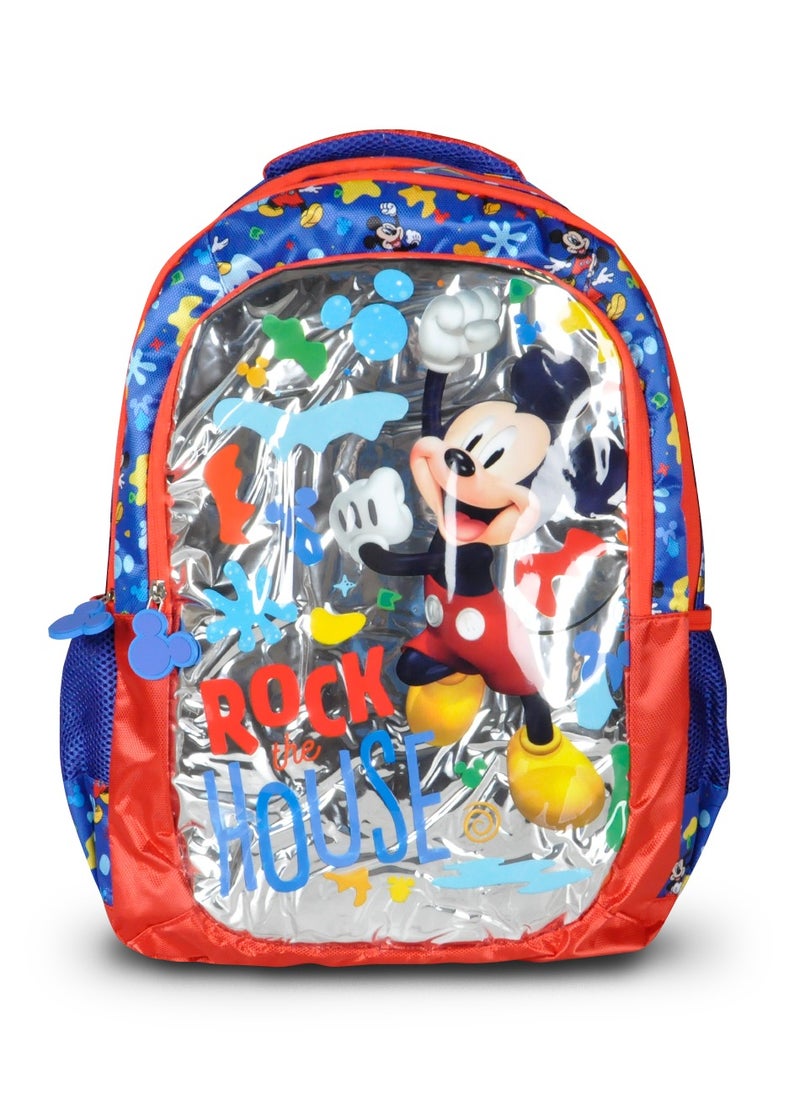 Disney Mickey Mouse Rock The House 18 inches Backpack