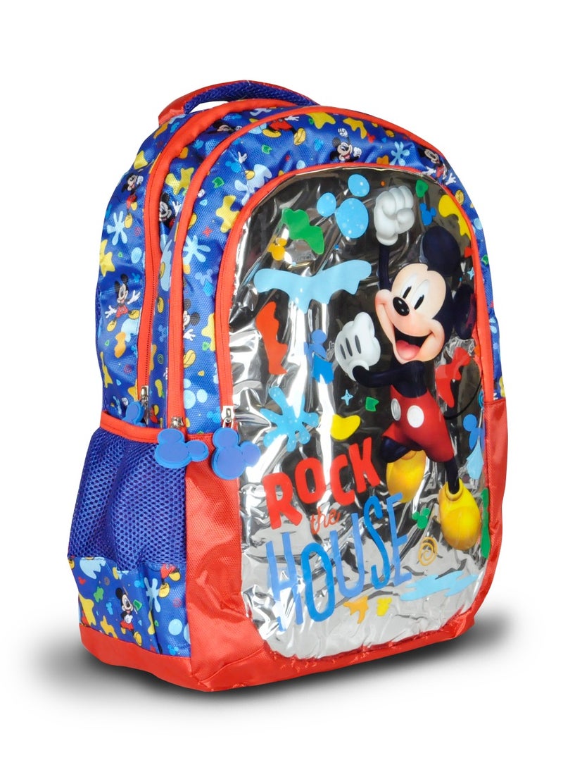 Disney Mickey Mouse Rock The House 18 inches Backpack