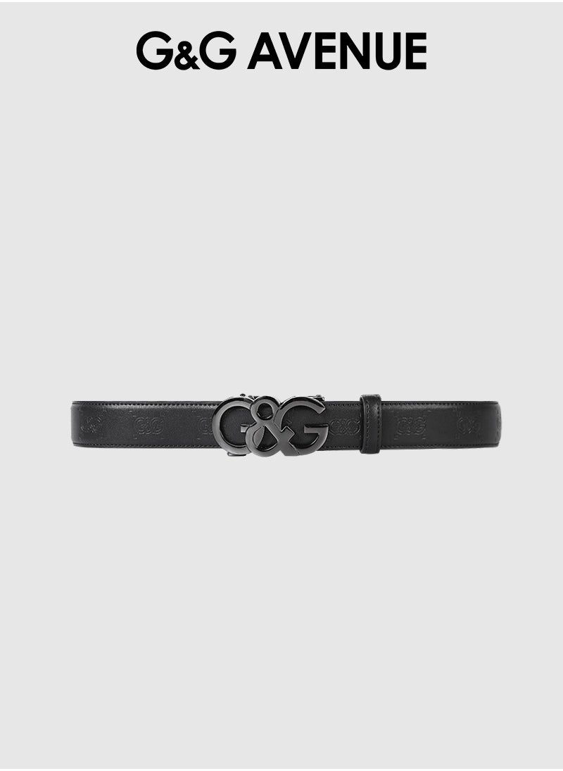 Men's belt, belt, men's genuine leather formal belt, men's classic retro needle buckle belt, suitable for jeans, pants, formal, casual, denim, and workwear