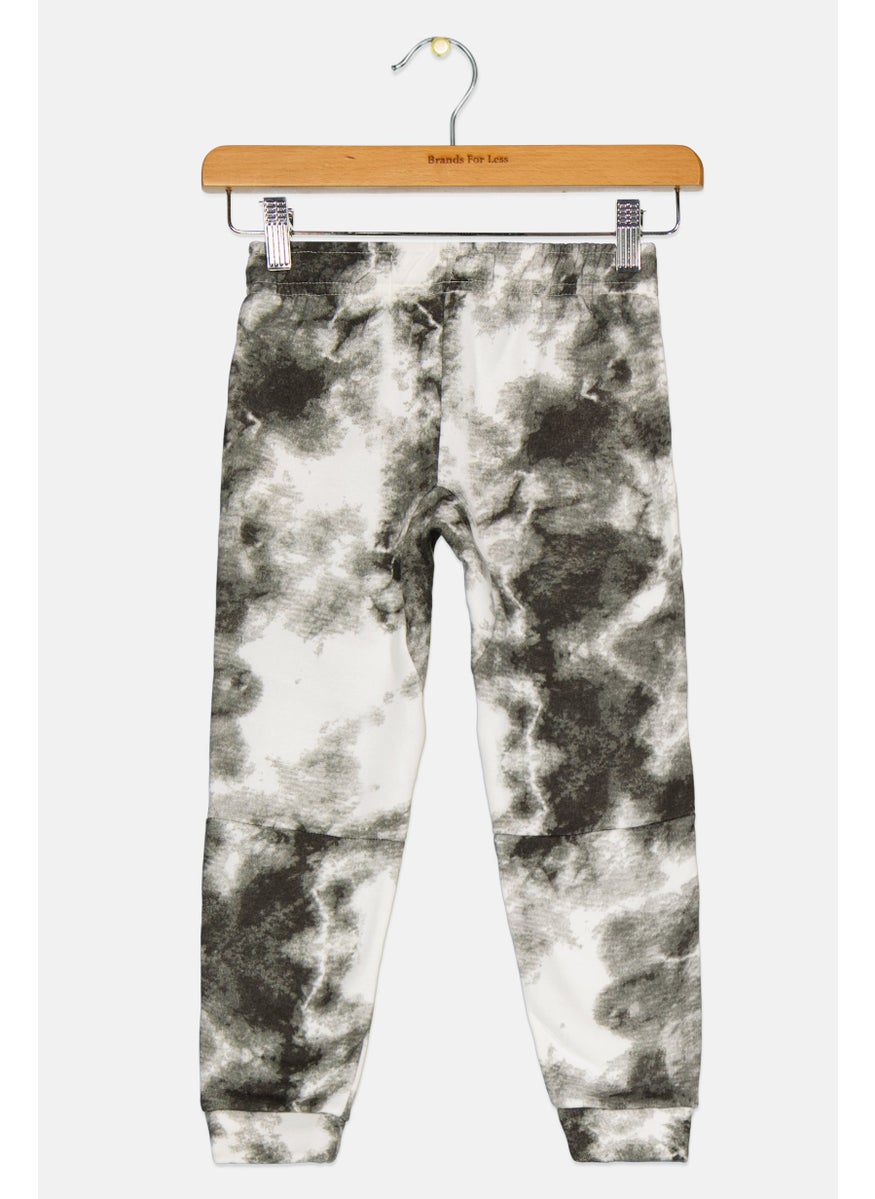 Toddlers Boy Tie Dye Pull On Sweatpants, Multicolor