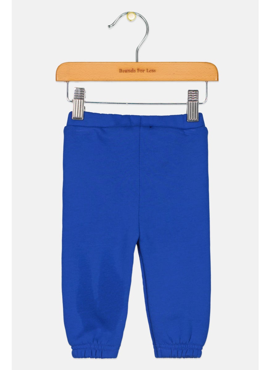 Toddler Boy Drawstring Plain Jogger Pants, Blue