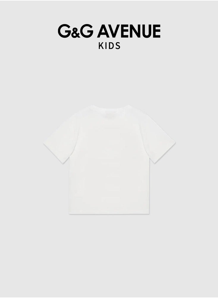 Kids T Shirts  Short Sleeve Striped T Shirt Cotton Tees for Boys or Girls Size 3 12 Years