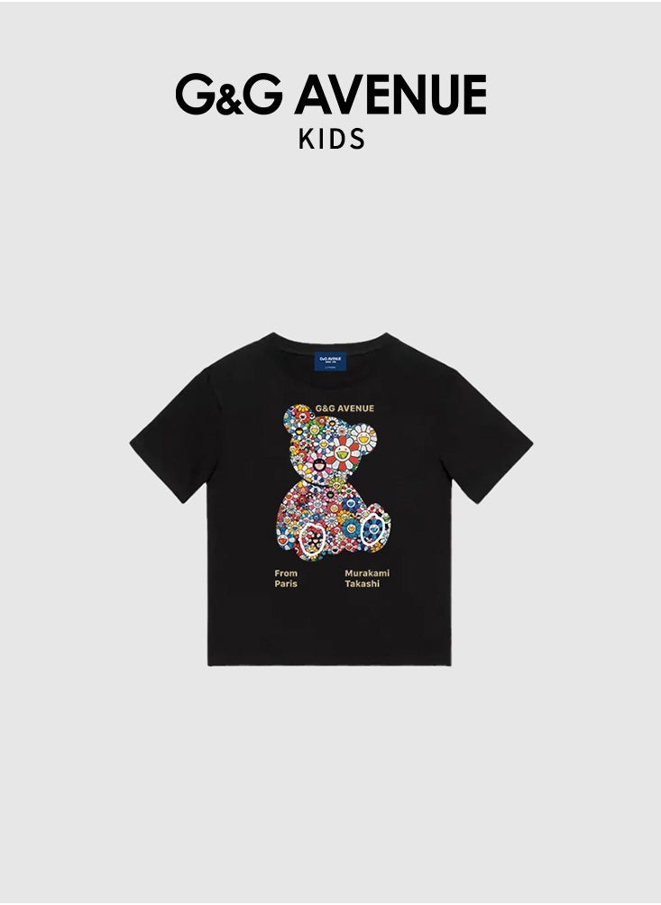 Kids T Shirts  Short Sleeve Striped T-Shirt Cotton  Tees for Boys or Girls Size 3-12 Years