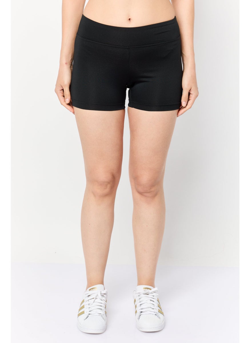 Women Sportswear Fit 2 Piece Brand Logo Tennis Skirts And Shorts, Light Green/Black
