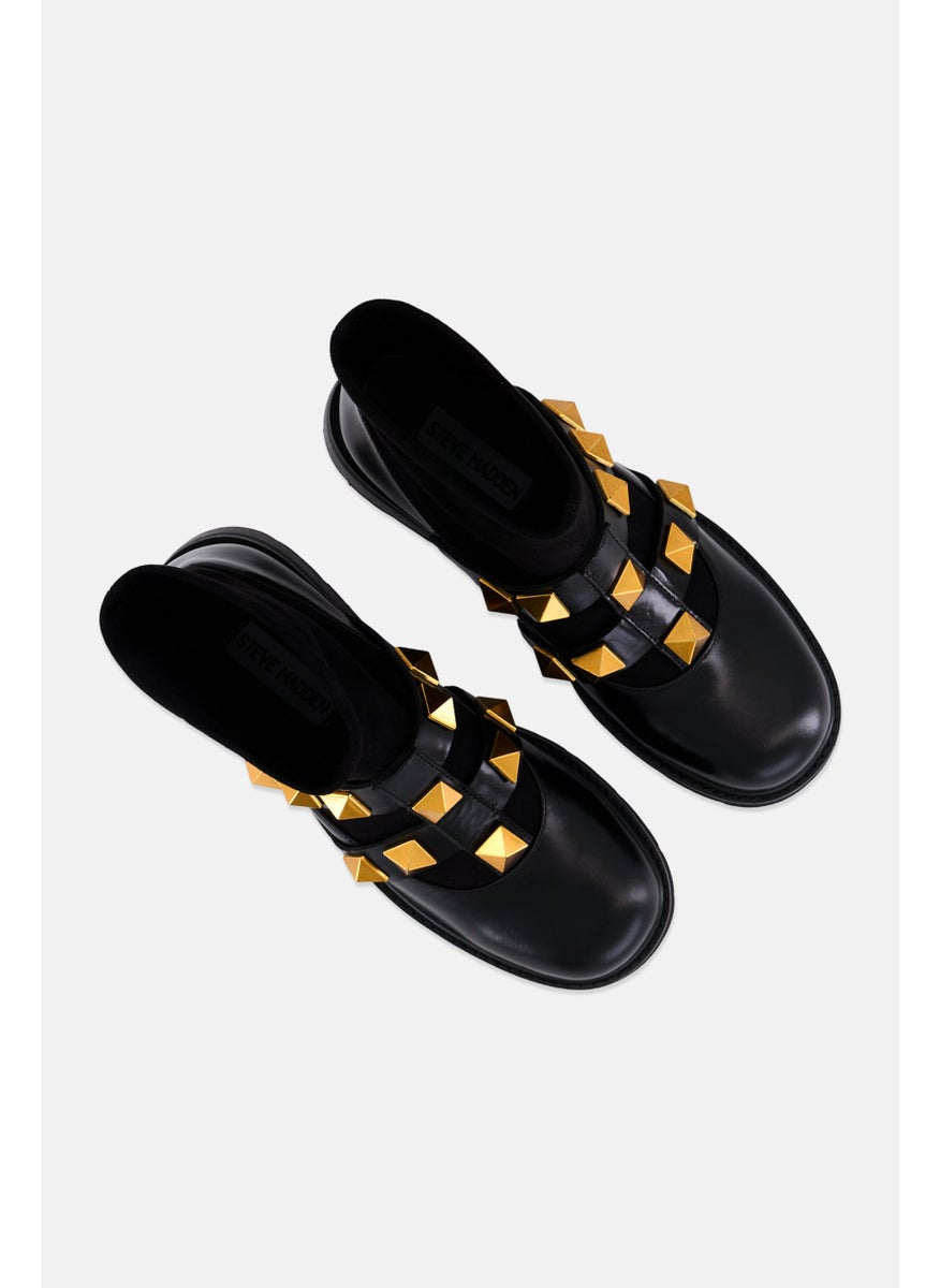 Women Gerria Slip On Ankle Boots, Black