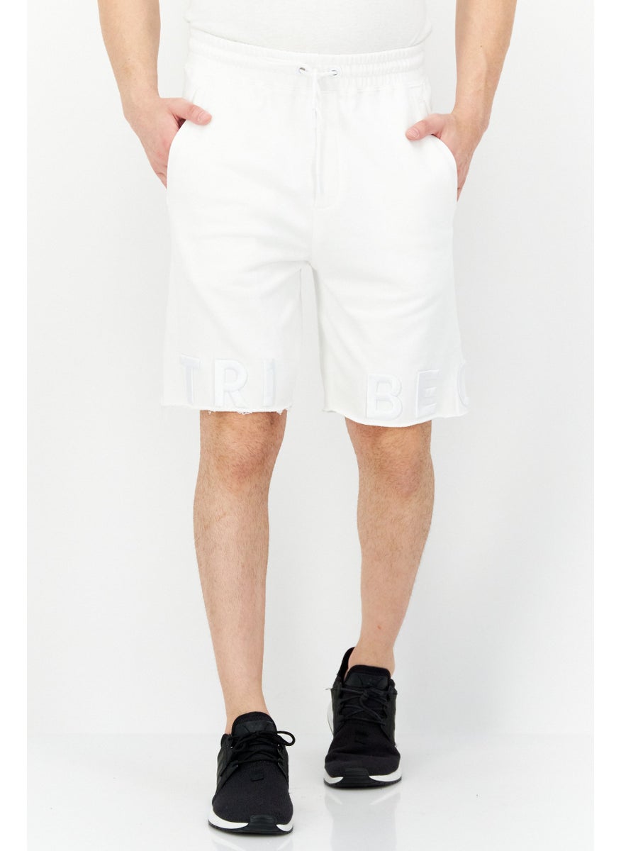 Men Sportswear Fit Training Short, White