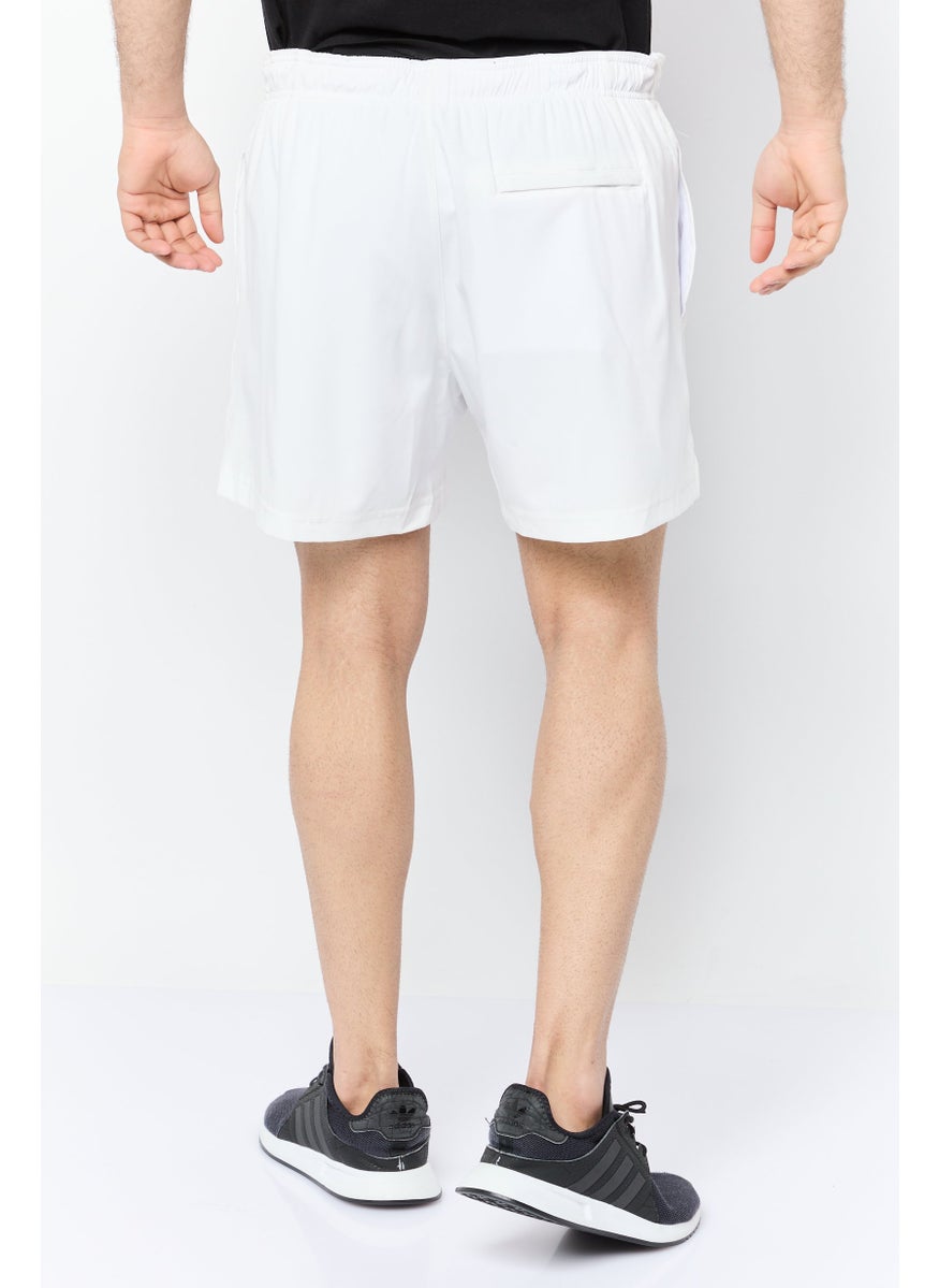 Men 5 Inseam Sportswear Fit Outdoor Short, White
