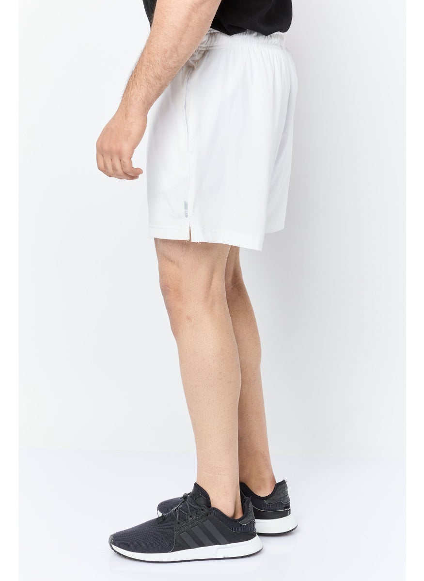 Men 5 Inseam Sportswear Fit Outdoor Short, White