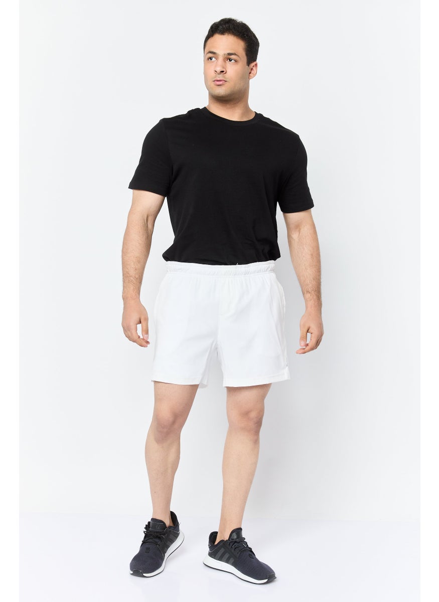 Men 5 Inseam Sportswear Fit Outdoor Short, White