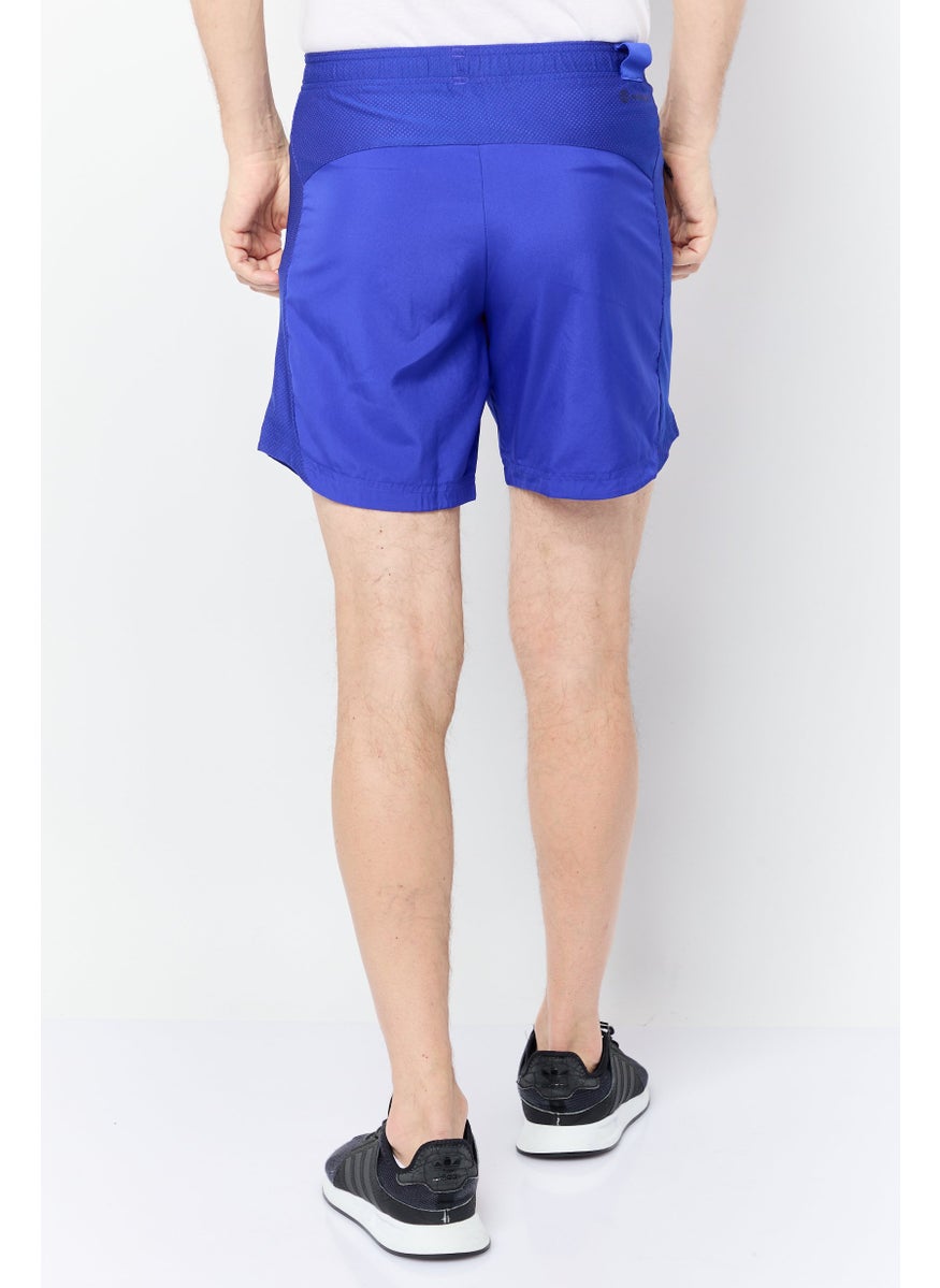 Men Sportswear Fit 7 Inseam Training Shorts, Royal Blue