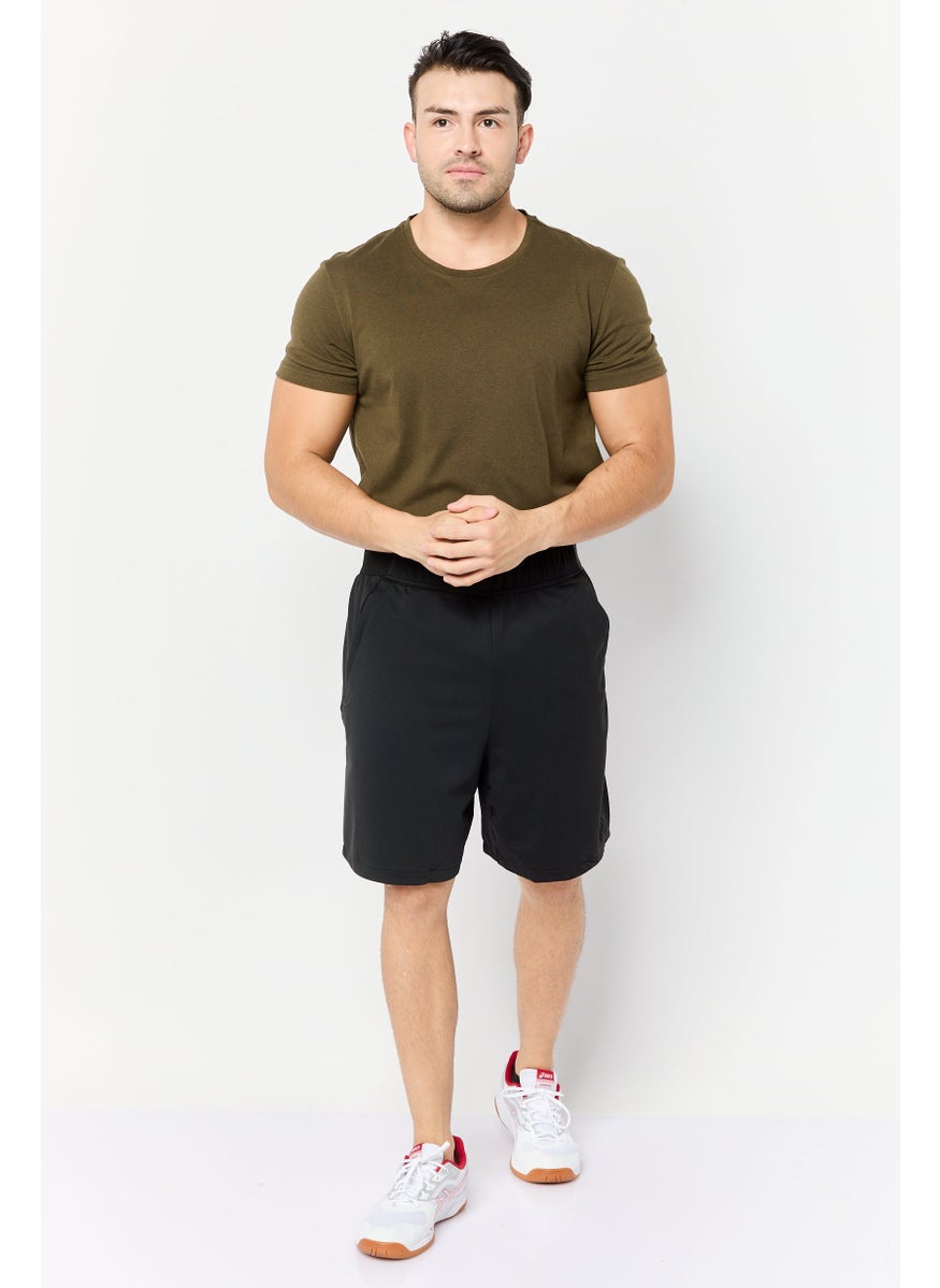 Men Sportswear Fit Training Shorts, Black