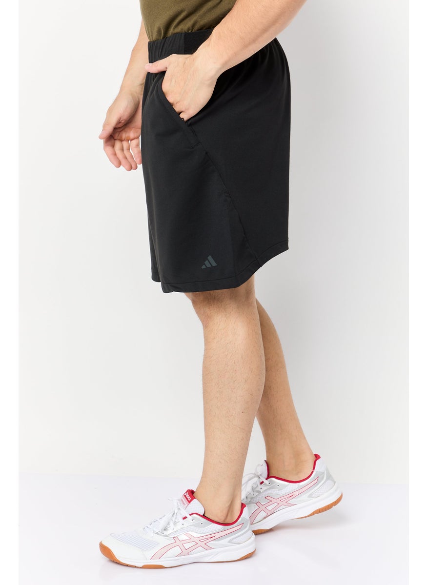 Men Sportswear Fit Training Shorts, Black