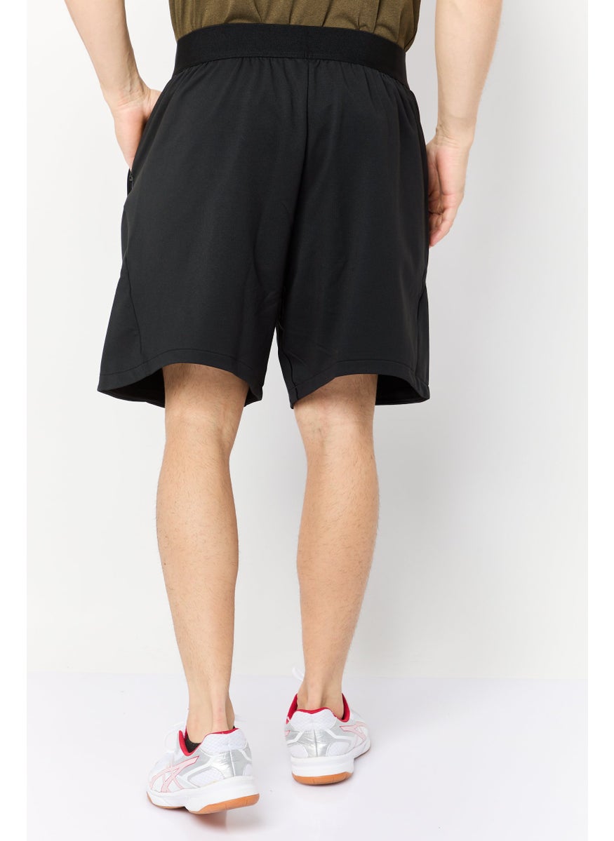 Men Sportswear Fit Training Shorts, Black