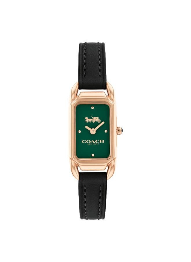 Cadie Leather Strap Analog Watch