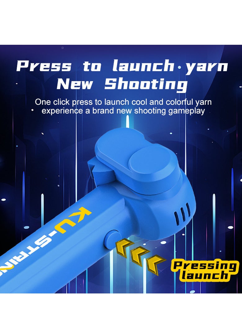 Glow-in-the-dark rope transmitter propeller Handheld fun lasso pressure reducer LED Night halo rope game Ideal gift for birthday