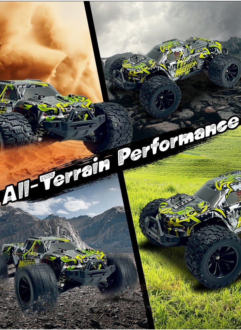 HAVT RC 1/14 Brushless Romote Control Cars with LED Headlight for Beginners. Fast 60 km/h,4X4 Offroad .RC car for adults for kids.Toys Gifts